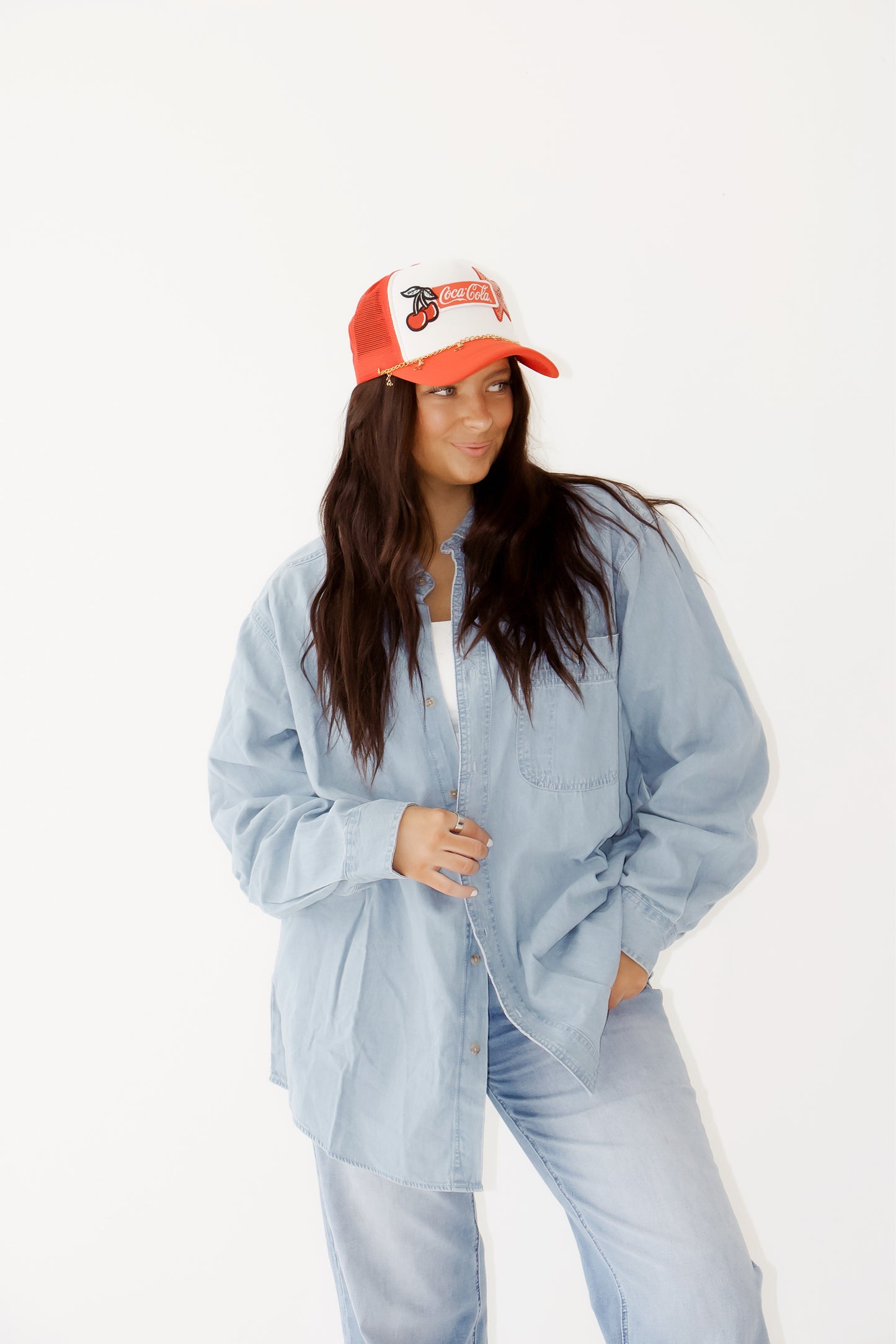 Coca Cola trucker hat