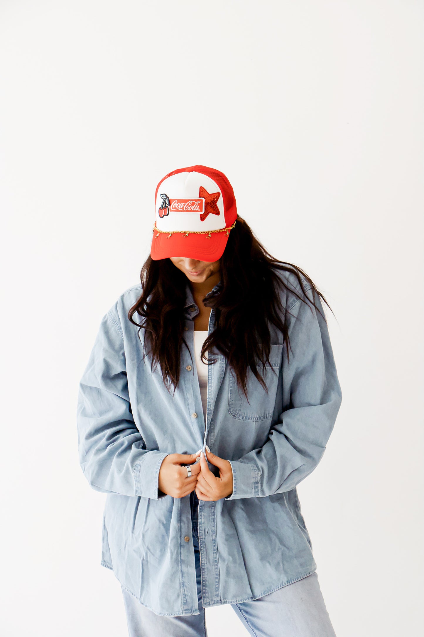 Coca Cola trucker hat